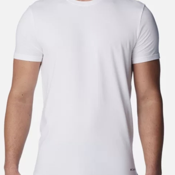 NWT 3pack Columbia t shirt Cotton Stretch Crew Tee, black white & gray Size XL - Picture 14 of 15